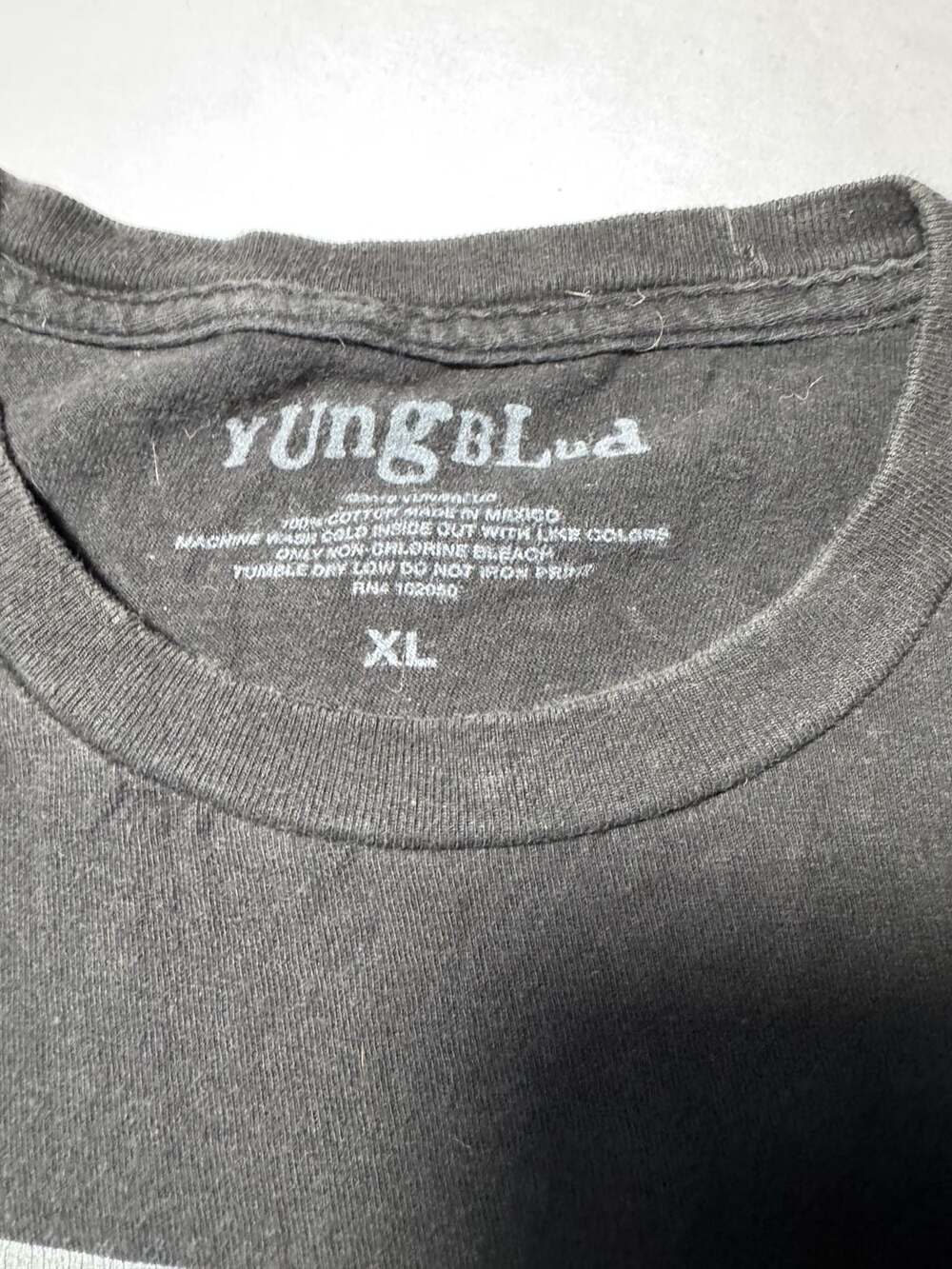 Yungblud Loner Graphic T-Shirt Black Size XL - Picture 3 of 5